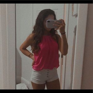 Neon Pink Francescas Tank Top